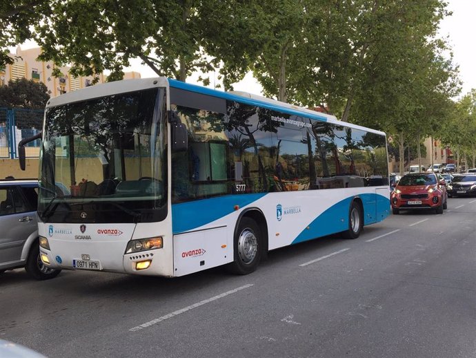 Málaga.- Entra en funcionamiento el nuevo servicio de autobús urbano de Marbella, gratuito desde el 1 de mayo