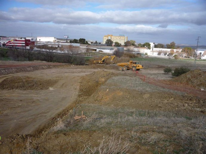 Jaén.- Alvores entrega este martes al Ayuntamiento las obras de urbanización de los terrenos del Jaén Plaza