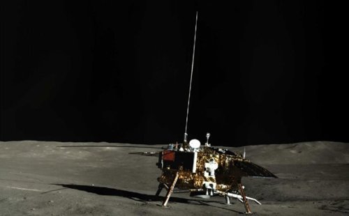 La misión Chang'e-4 afronta los rigores de su quinta noche lunar