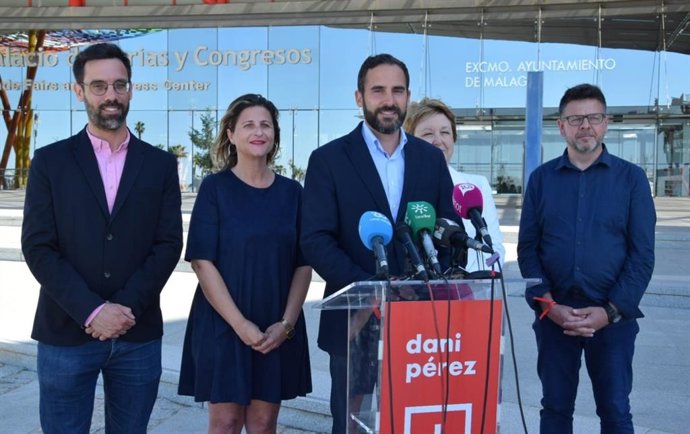 Málaga.- 26M.- Pérez (PSOE) plantea ampliar el Palacio de Ferias de Málaga y crear un hotel en su entorno