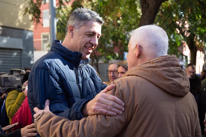 El presidente del PP, Pablo Casado, visita Cataluña