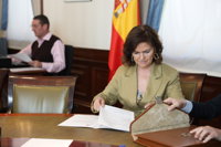 Carmen Calvo aleja a ERC y PNV de la Mesa del Congreso: "No tienen que estar todos los partidos"