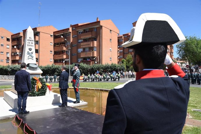 La Guardia Civil de Toledo sacará sus celebraciones del cuartel a la plaza que desde este lunes lleva su nombre