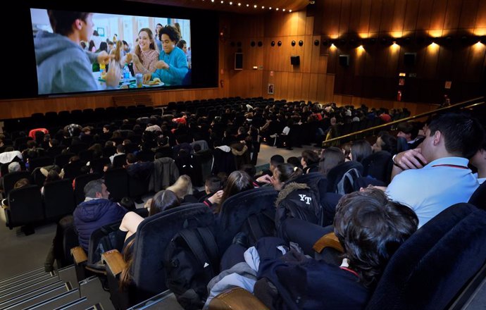 Santander.- Unos 1.750 escolares de la ciudad han participado en la última edición de 'El Cine en la Enseñanza'