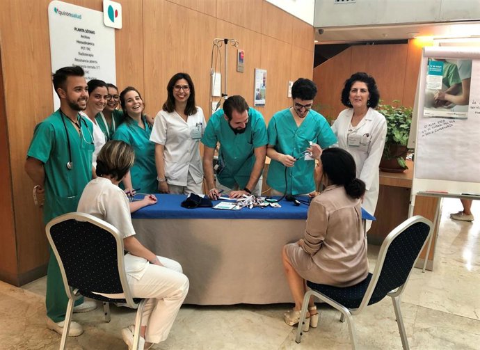 Sevilla.- El Hospital Quirónsalud Infanta Luisa celebra el Día de la Enfermería con actividades y obsequios