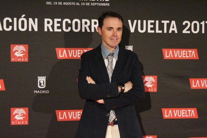 Samuel Sánchez en la Presentación La Vuelta 2017