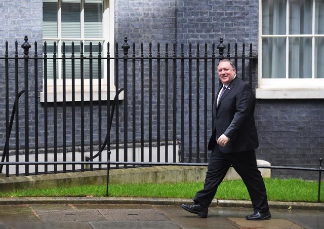 US Secretary of State Mike Pompeo in London