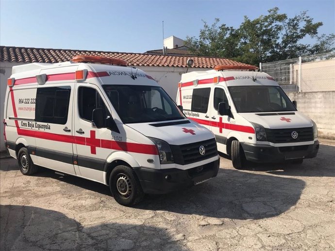 Nuevas ambulancias Cruz Roja Castellón