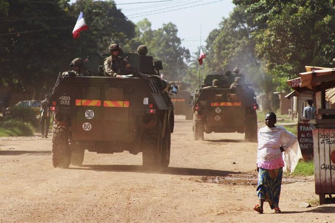 Soldados de Francia en República Centroafricana