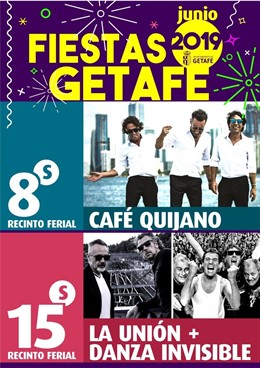 Getafe.- Medina Azahara, Efecto Pasillo o Café Quijano serán algunas de las actuaciones musicales de las fiestas