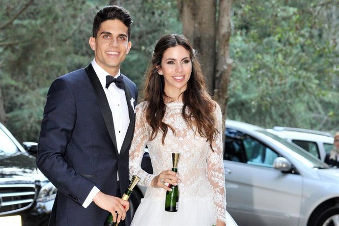 Melissa Jiménez y Marc Bartra esperan su tercer hijo