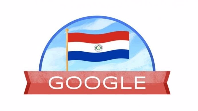 Google celebra en su 'doodle' el Día de la Independencia de Paraguay