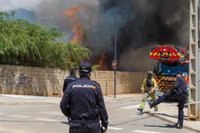 Cerca de 40 inquilinos, atendidos por el dispositivo organizado por el Ayuntamiento de Ibiza tras el incendio