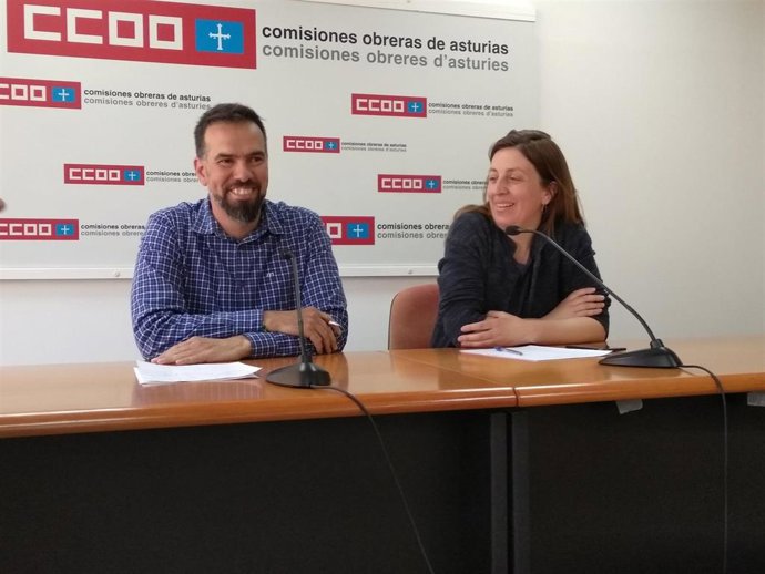 José Manuel Zapico y Lorena Gil.