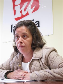 Henar Moreno, Coordinadora General De IU En La Rioja
