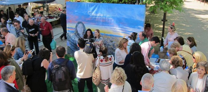 26M.- PSOE, PP, CS, Unidas Podemos Y Vox, A La "Caza" De Votantes En El 'Martes' De Toledo