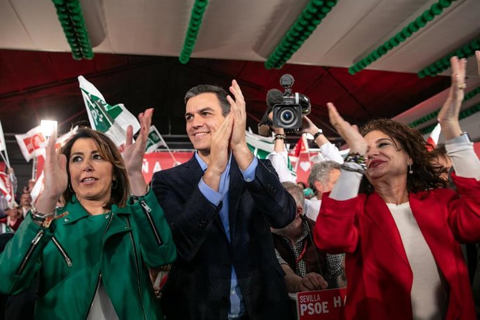 28A.- PSOE logra un amplio triunfo en Andalucía con 24 escaños, Cs supera en votos al PP y Vox irrumpe con 6 diputados