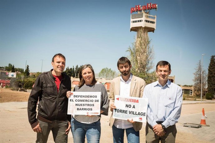 26M.- Zaragoza.- IU Tilda De "Barricidio" El Modelo Comercial De Torre Village Que Defienden PP, PSOE Y Cs
