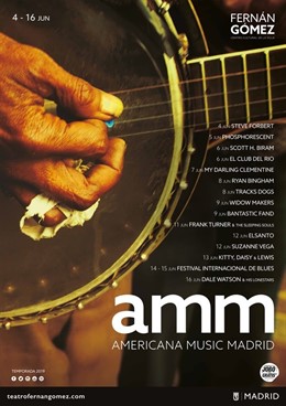 Steve Forbet, Suzanne Vega, Frank Turner y Kitty, Daisy & Lewis, en la primera edición de Americana Music Madrid