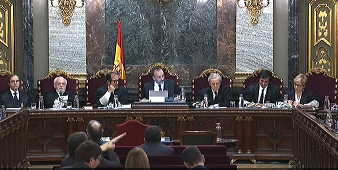 Jornada 44 del juicio del procés en el Tribunal Supremo