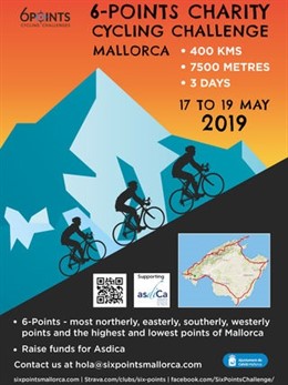 Mallorca acoge este fin de semana el '6 Points Cycling Challenge', una ruta ciclista de 400 kilómetros