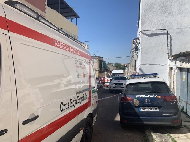 Sucesos.- Fallece una anciana en el derrumbe de una vivienda esta tarde en Badajoz y su hijo de 42 años resulta ileso