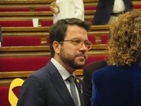 Aragonès critica el veto de la JEC a Junqueras: "Li tenen por perquè va guanyar el 28A"