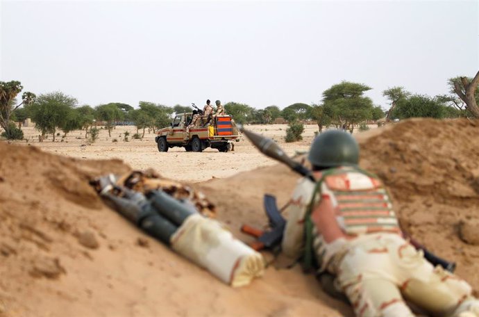 Soldados nigerinos apostados en Diffa (Archivo)