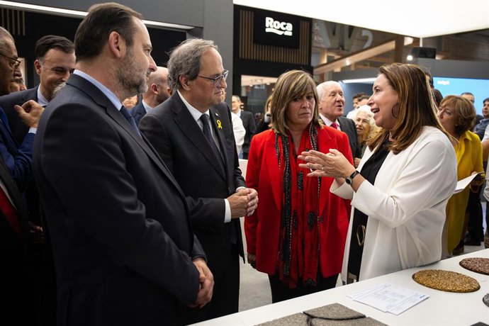 Inauguració del Saló BBConstrumat 2019 en Fira de Barcelona