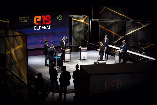 Debate de las elecciones europeas en TV3  y Catalunya Ràdio