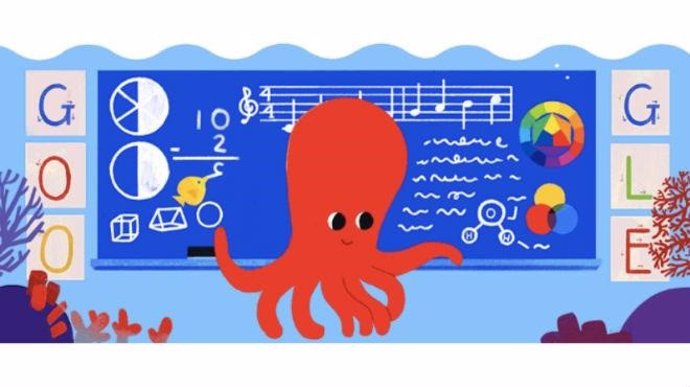 Google celebra el Día del Maestro en México y Colombia con un divertido 'doodle'