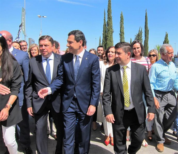 Jaén.- Moreno defiende "empujar todos en la misma dirección" ante la demanda "justa" por los bajos precios del aceite