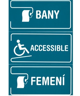 El Govern posa a la disposició de bars i restaurants rtols de senyalització en catal