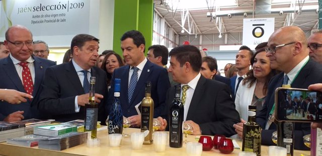Jaén.- MásJaén.- Reyes valora que Expoliva convierte a Jaén en el centro mundial del aceite de oliva