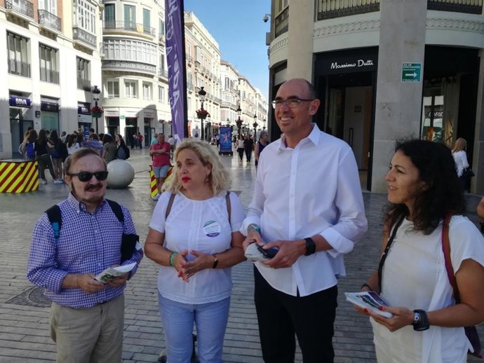 Málaga.- 26M.- Adelante se compromete a realizar un mayor control del sector turístico en el centro de Málaga