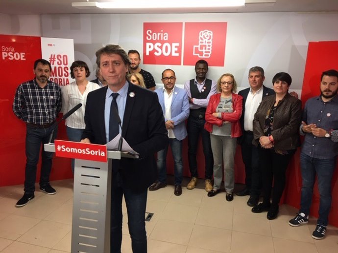 26M.- Carlos Martínez (PSOE) Invita A Los Sorianos A "Sumarse Al Tiempo Del Progreso"