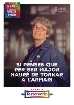 Personas mayores protagonizan una campaña de Igualdad para romper estereotipos y combatir la LGTBIfobia