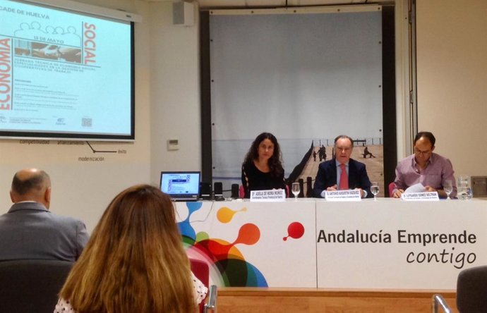 Huelva.- El delegado de Empleo acude a una jornada sobre sociedades cooperativas de trabajo de Andalucía Emprende