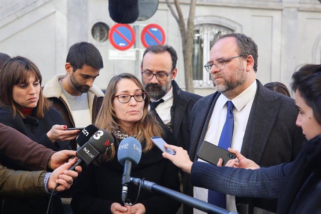 Segundo día del juicio del procés en el Tribunal Supremo