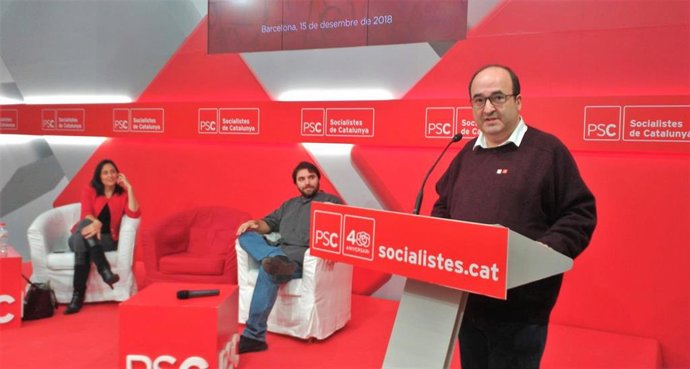 El primer secretario del PSC, Miquel Iceta