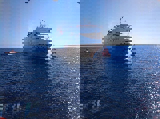 El buque 'Grande Europa' llegará al puerto de Palma durante la madrugada de este miércoles