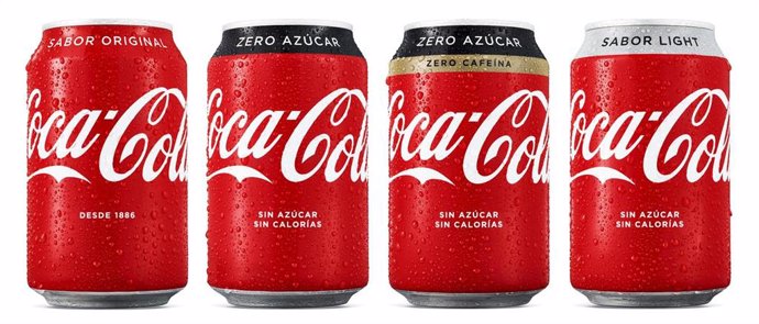 Nuevo envases de Coca-Cola 