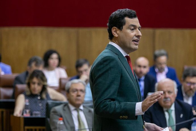 Segunda jornada del Pleno del Parlamento andaluz