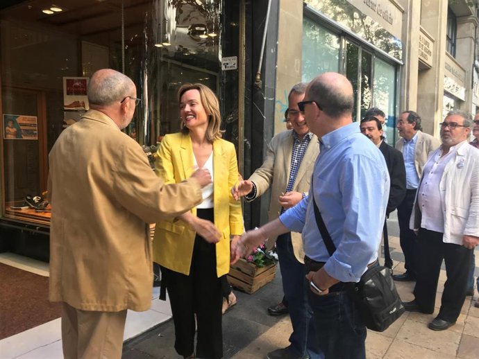 26M.-Zaragoza.- Alegría (PSOE) Propone Crear Un Área De Mejora De Los Comercios Y Ayudarles En Su Estrategia De Negocio