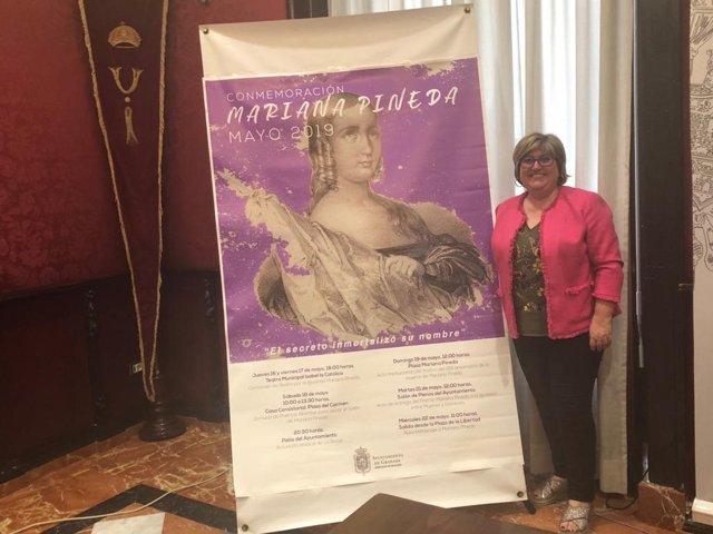 Granada.- El homenaje a Mariana Pineda se adelanta al 19 de mayo para que no coincida con las municipales