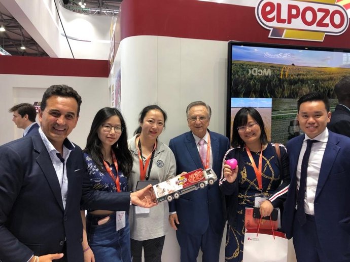 ElPozo Alimentación refuerza la presencia comercial en China con su participación en SIAL