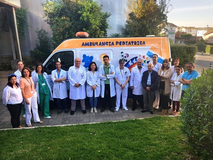 Córdoba.- El Área de Gestión Sanitaria Sur de Córdoba contará con una ambulancia pediátrica