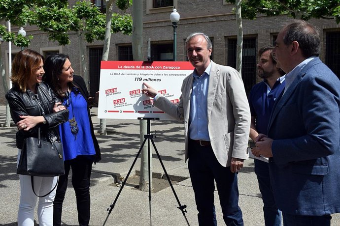 26M.- Zaragoza.- Azcón (PP) Sostiene Que Santisteve Ha Sido El "Peor" Alcalde Y Lambán El Presidente "Más Nocivo"