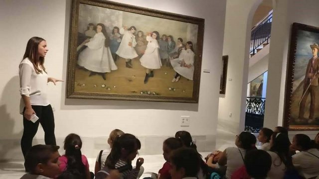 Más de 3.000 alumnos de toda Extremadura han visitado este curso la colección del Museo de Bellas Artes de Badajoz