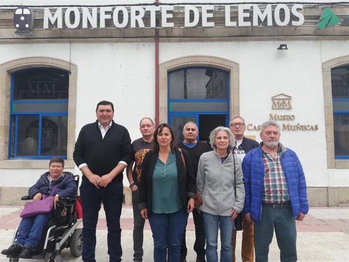 26M.- Miranda (BNG) Denuncia El Desmantelamiento De Los Servicios Ferroviarios En Monforte Y Se Compromete A Defenderlos